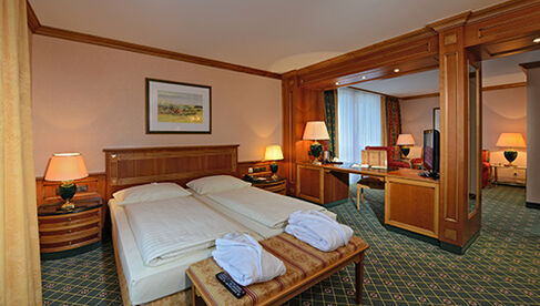 Geräumiges Zimmer im 4 Sterne Hotel Bad Gögging