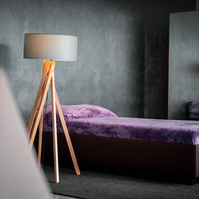 Lilafarbene Ruheliege zum Entspannen 